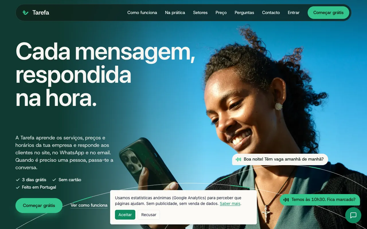 Página de Tarefa